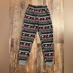 Boys YXL Winter/Christmas Moose Pajama Pants